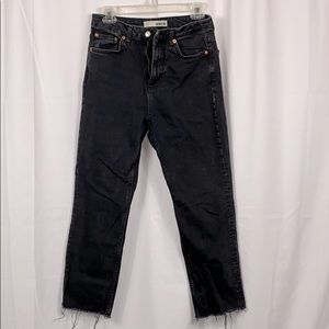Women’s TOPSHOP black cropped jeans-28